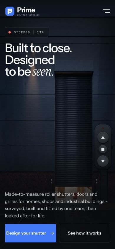 Actual PRIME mobile screenshot